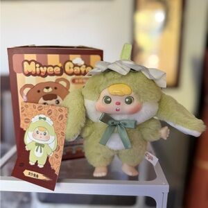 Miyee Cafe Plush Toy - Green Bunny Maid